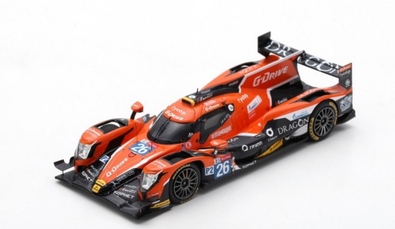 1/43 Oreca 07 - Gibson #26 24H Le Mans 2018 G-Drive Racing R. Rusinov - A. Pizzitola - J-E. Vergne