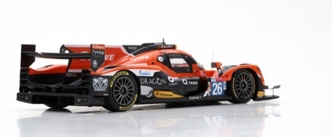 1/43 Oreca 07 - Gibson #26 24H Le Mans 2018 G-Drive Racing R. Rusinov - A. Pizzitola - J-E. Vergne