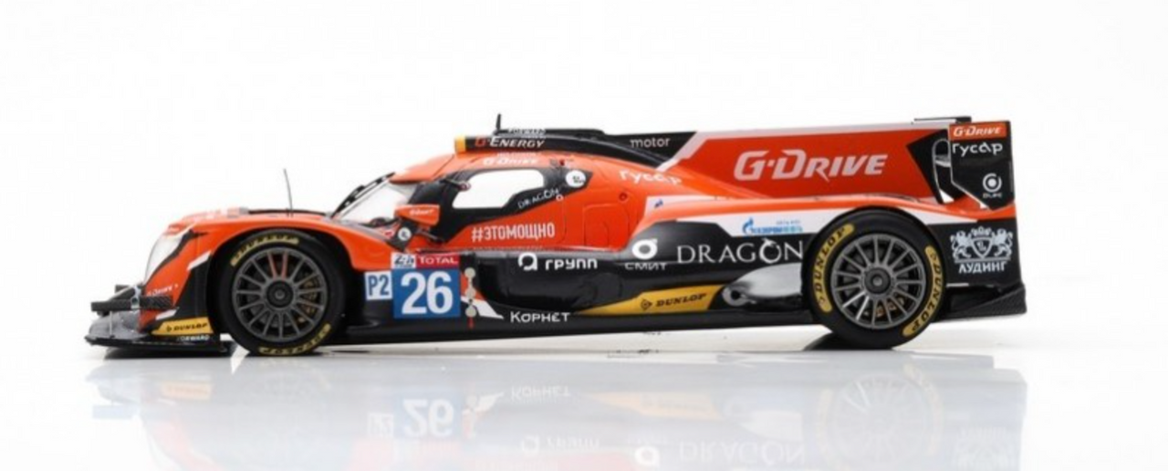 1/43 Oreca 07 - Gibson #26 24H Le Mans 2018 G-Drive Racing R. Rusinov - A. Pizzitola - J-E. Vergne