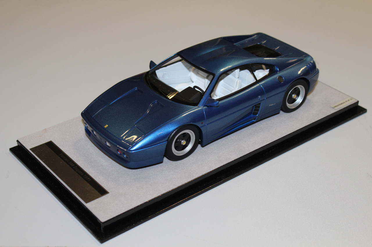 1/18 Tecnomodel Ferrari 348 Zagato (Blue) Resin Car Model Limited 33 Pieces
