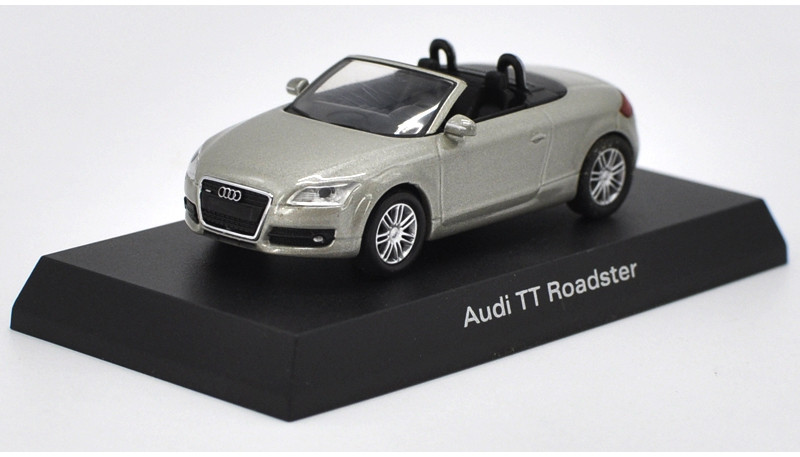 1/64 Kyosho Audi TT Roadster (Grey) Diecast Car Model