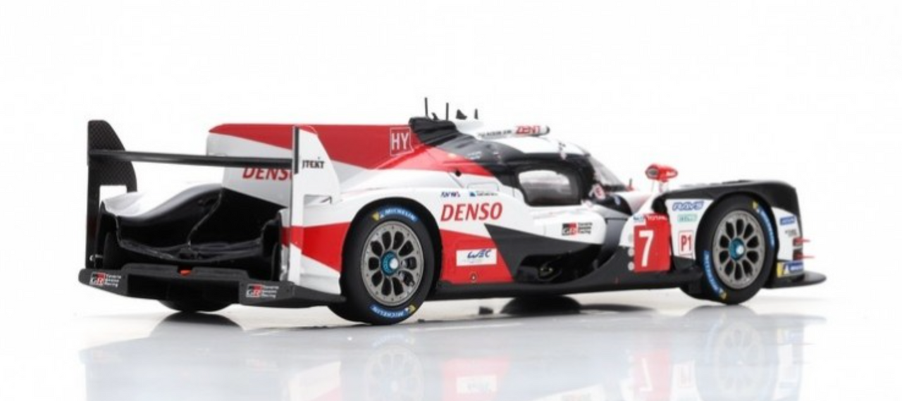 1/43 Toyota TS050 Hybrid #7 24H Le Mans 2018 - 2nd Place Toyota Gazoo Racing M. Conway - K. Kobayashi - J. M. López