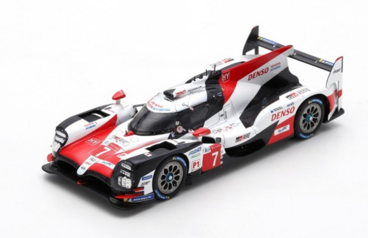 1/43 Toyota TS050 Hybrid #7 24H Le Mans 2018 - 2nd Place Toyota Gazoo Racing M. Conway - K. Kobayashi - J. M. López