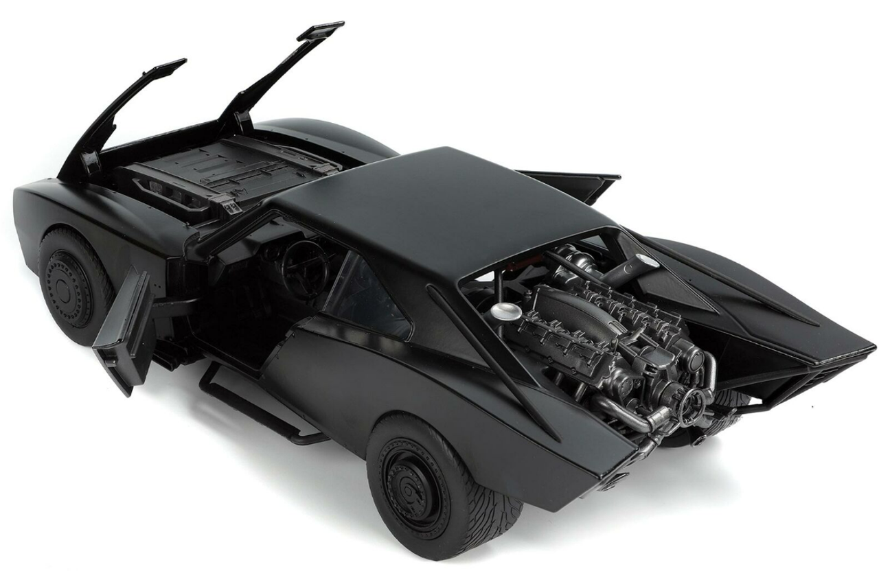 The Batman 1:18 Scale 2022 Batmobile Die-cast Vehicle With Batman