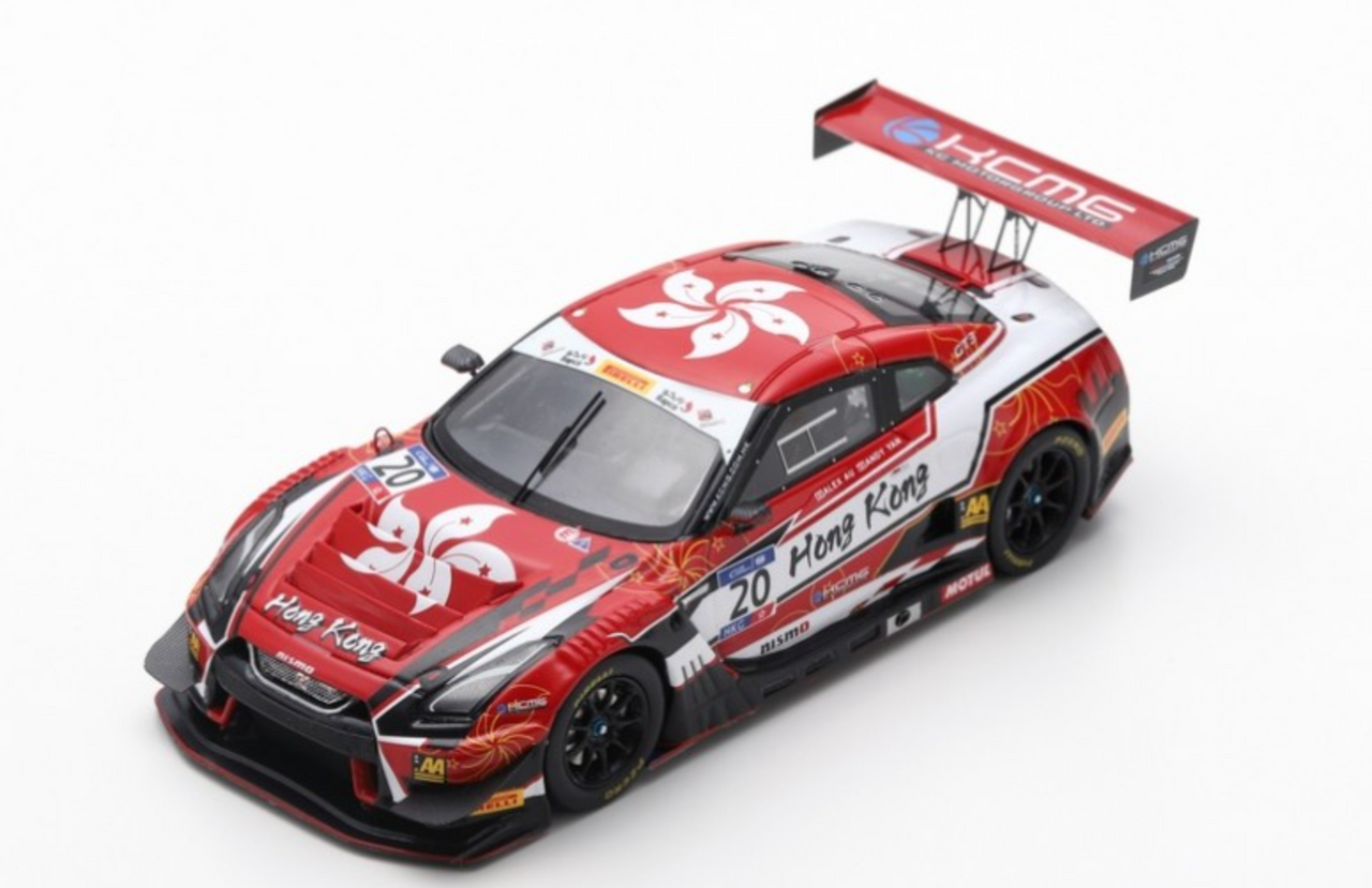 【定番日本製】ニッサン GT-R ニスモ GT3 香港チーム #20 FIA GT ナショナルカップ バーレーン 2018 レーシングカー