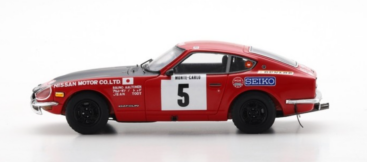 1/43 Datsun 240 Z No.5 3rd Monte Carlo Rally 1972 R. Aaltonen - J. Todt
