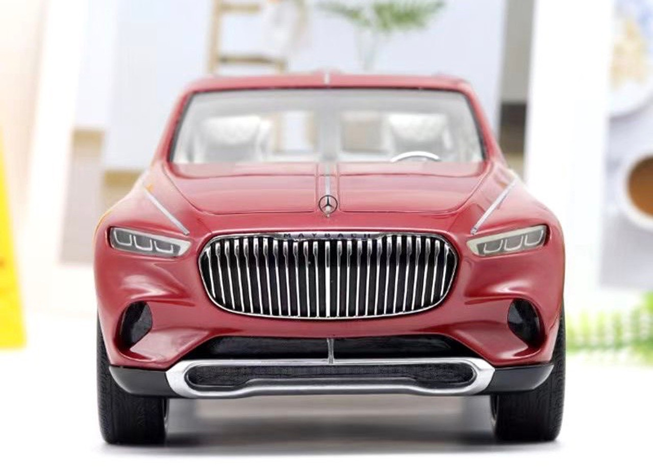 1/18 Schuco Vision Mercedes-Maybach Ultimate Luxury (Red) Car Model