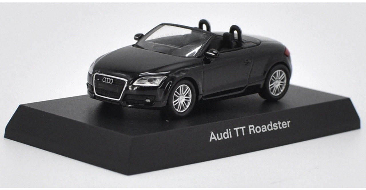 1/64 Kyosho Audi TT Roadster (Black) Diecast Car Model