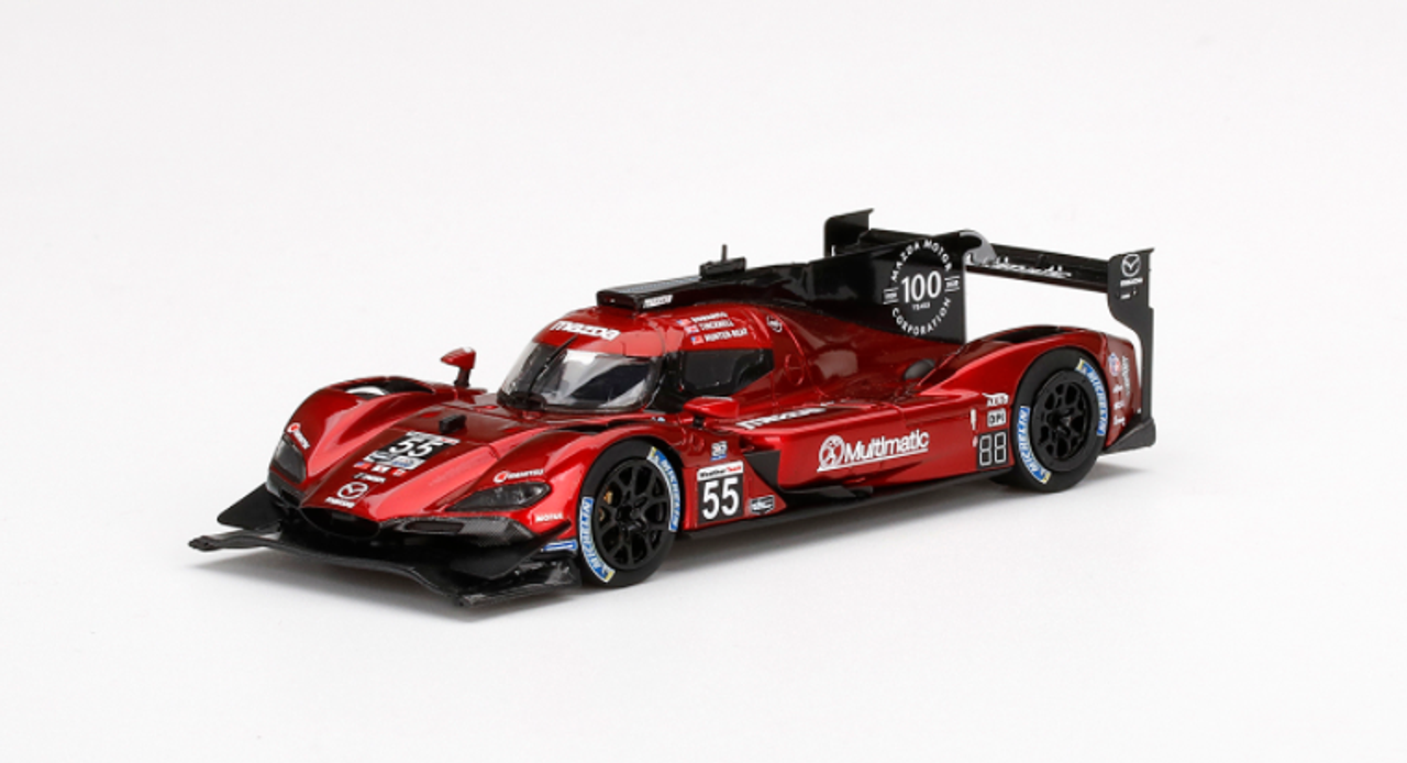  1/43 TSM Model Mazda RT24-P DPi #55 Mazda Motorsports 2020 IMSA Sebring 12 Hrs Winner Resin Car Model 