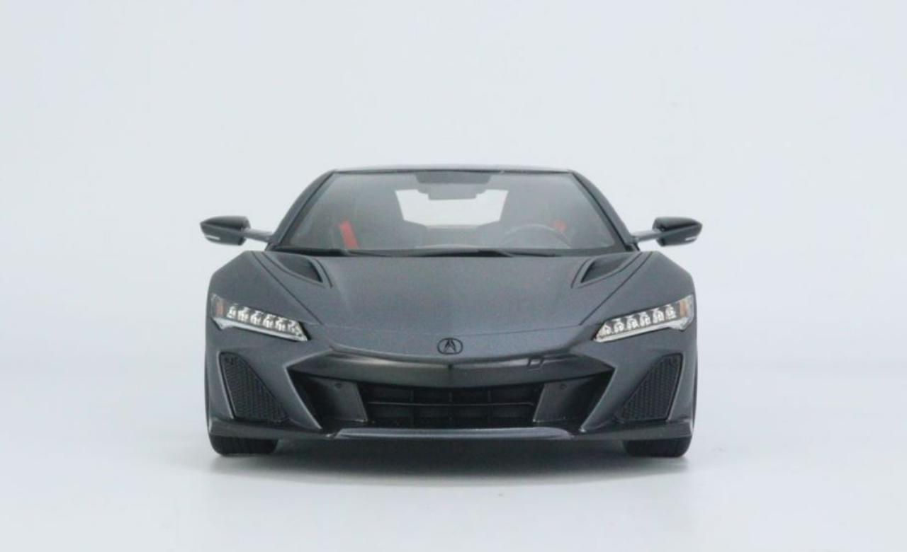 1/18 Top Speed 2022 Acura NSX Type S (Gotham Gray Matte) Resin Car Model