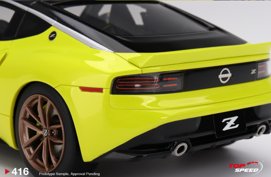 Make Up IDEA - Modello Nissan Fairlady Z Proto 1/18, Arancione, Tokyo Auto Salon 2022 (IM072) - Foto 5