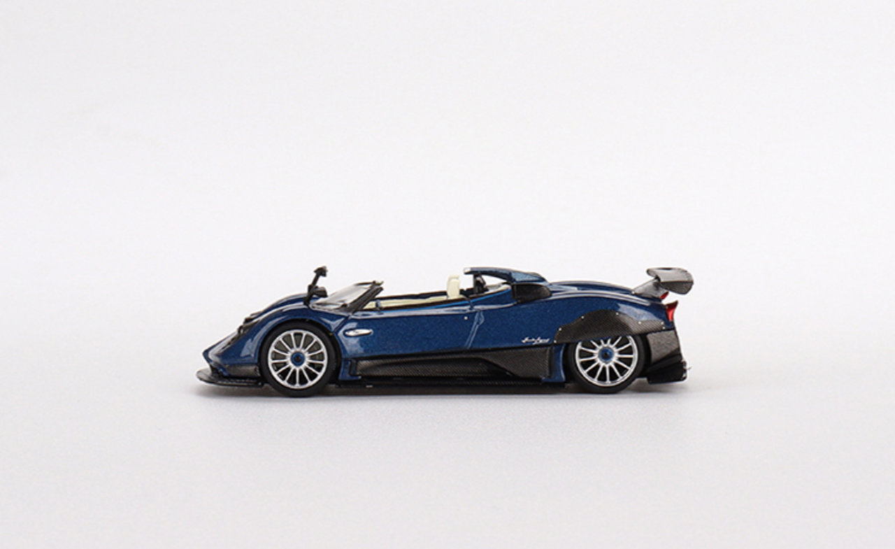 1/64 Mini GT Pagani Zonda HP Barchetta Blue TricolorDiecast Car Model