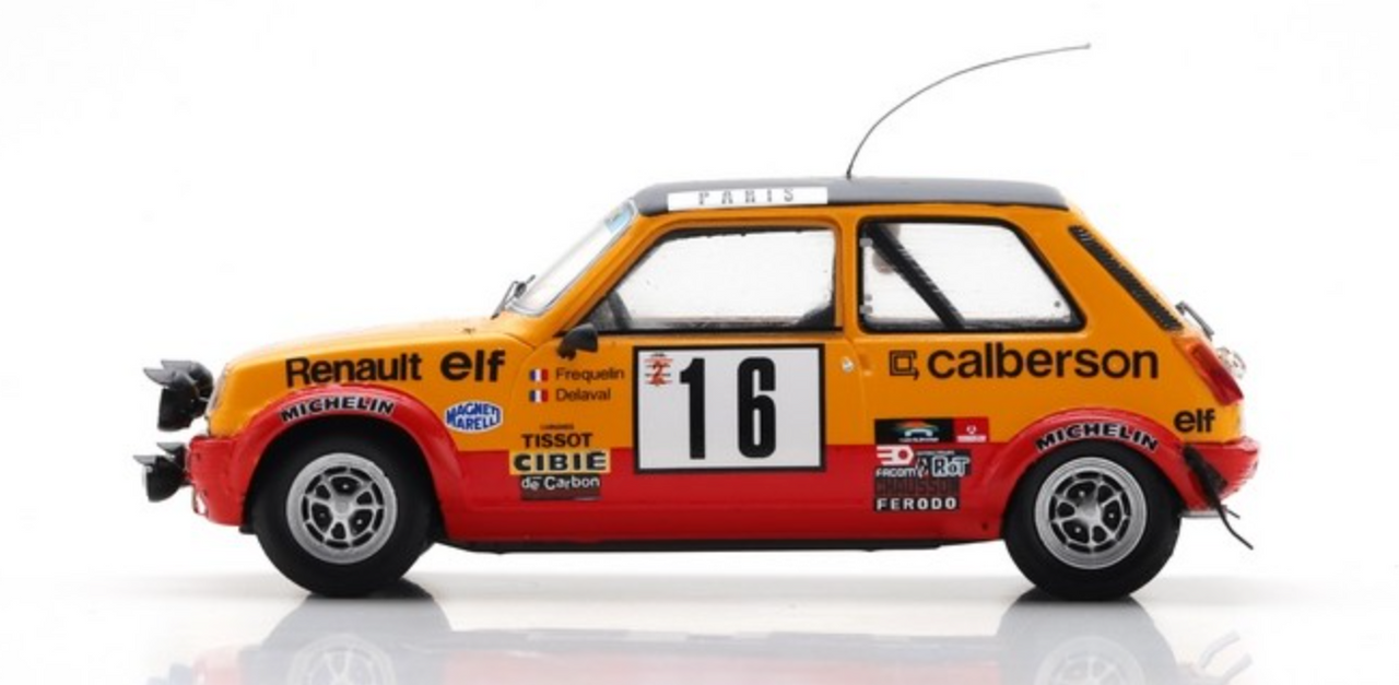 1/43 Renault 5 Alpine No.16 Monte Carlo Rally 1979 Guy Fréquelin - Jacques Delaval