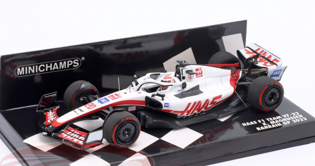 定番新作登場1/43 グロージャン MINICHAMPS HAAS VF-19 Ferrari #8 Grosjean 2019 F1 ハース フェラーリ VF19 Rich Energy リッチ・エナジー レーシングカー