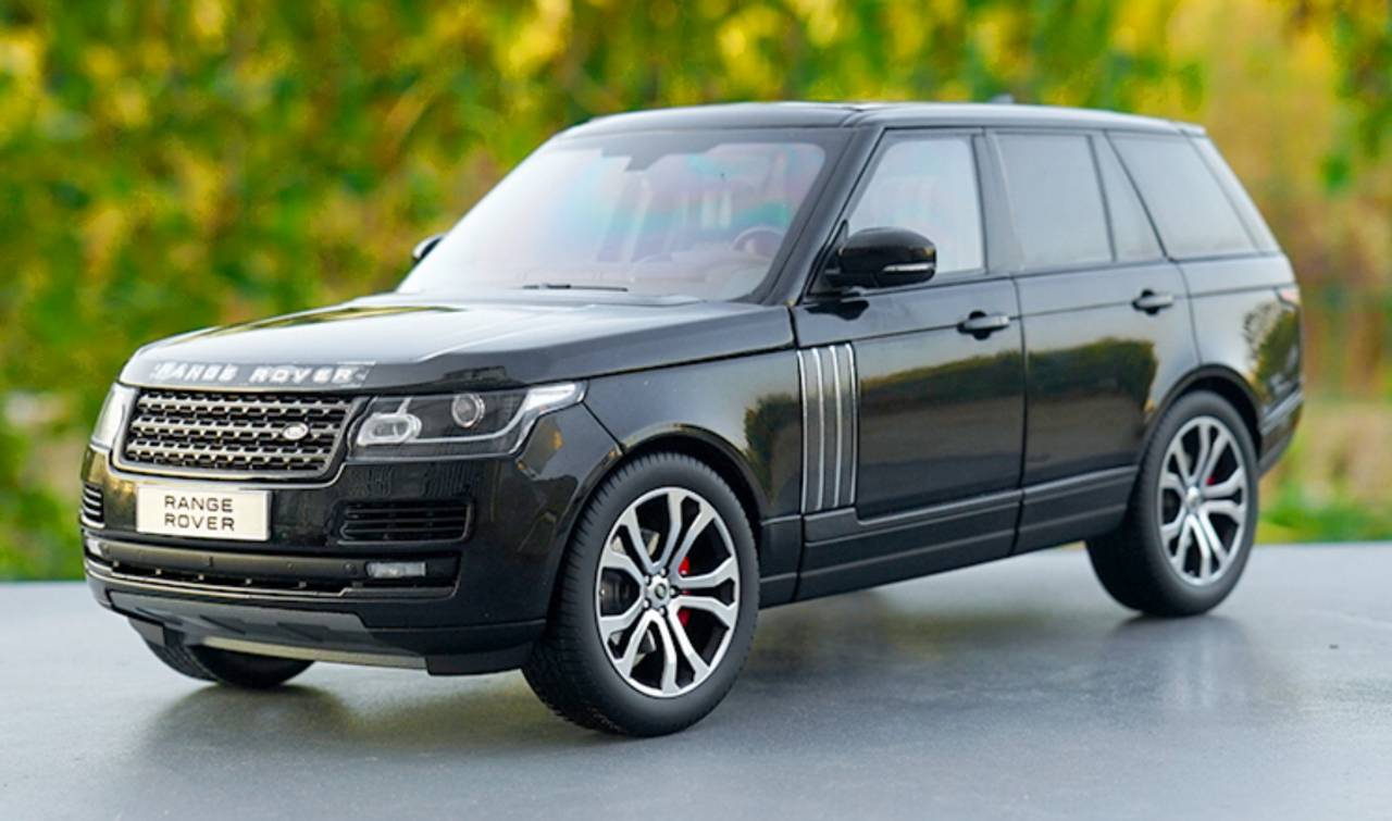 1/18 LCD MODELS 2018 Land Rover Range Rover 4th Generation (2013-Present) (Black) Diecast Car Model