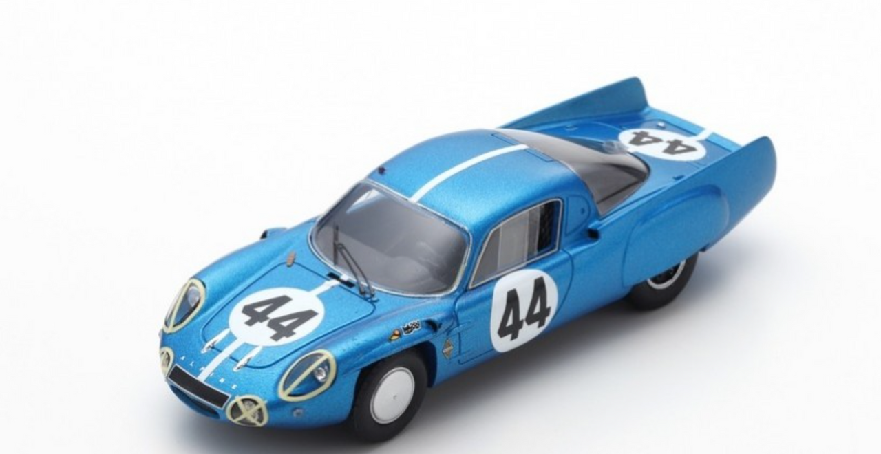 1/43 Alpine A210 No.44 11th 24H Le Mans 1966 J. Cheinisse - R.de Lageneste