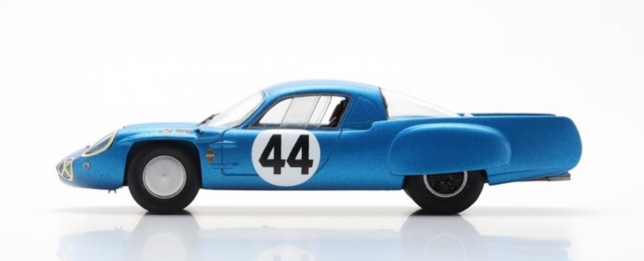 1/43 Alpine A210 No.44 11th 24H Le Mans 1966 J. Cheinisse - R.de Lageneste