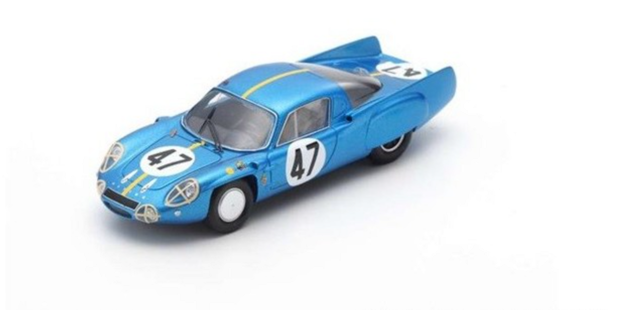 1/43 Alpine A210 No.47 24H Le Mans 1966 P. Toivonen – B. Jansson