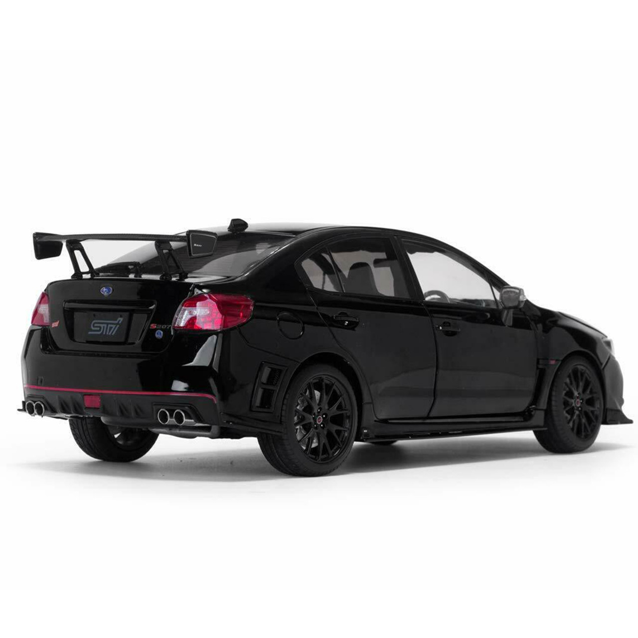 1/18 Sunstar 2018 Subaru WRX STI S207 (Black) Diecast Car Model