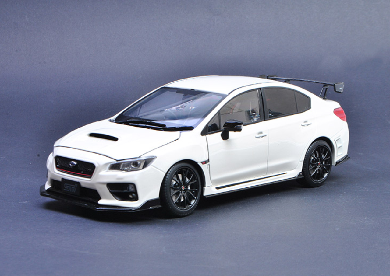 1/18 Sunstar Subaru WRX STI S207 NBR Challenge Package (White) Diecast Car Model