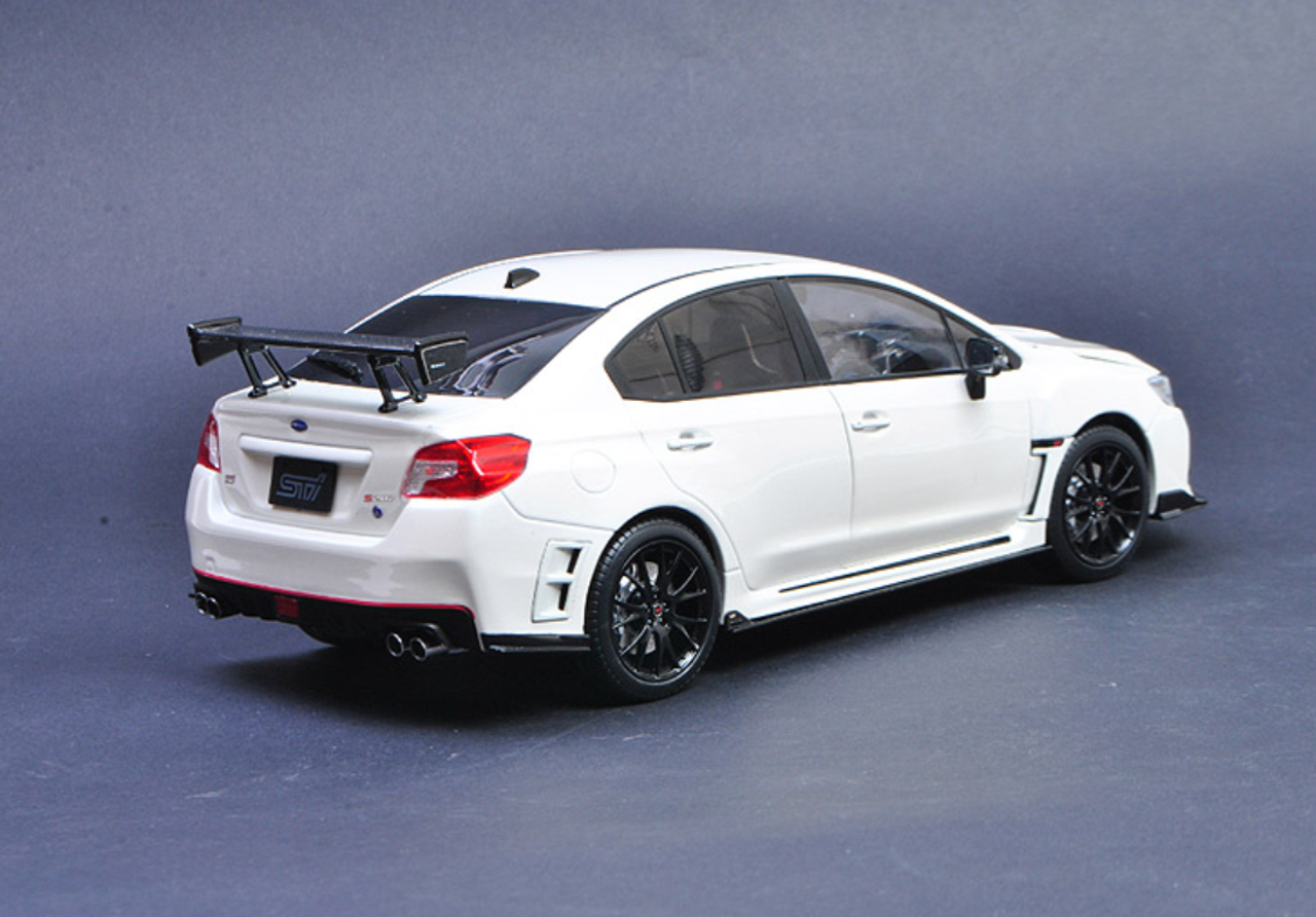 1/18 Sunstar Subaru WRX STI S207 NBR Challenge Package (White) Diecast Car Model