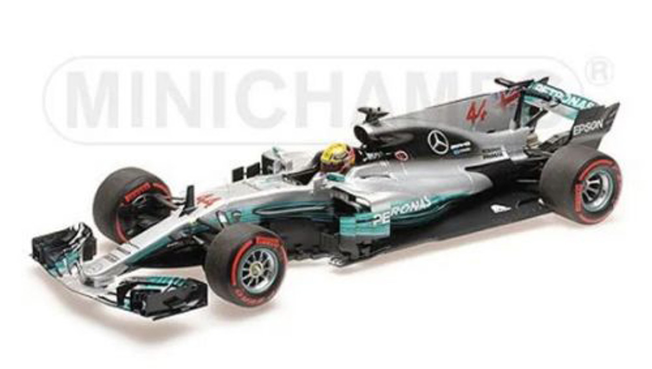 1/18 Minichamps 2017 Mercedes AMG Petronas W08 Formula 1 #44 Lewis