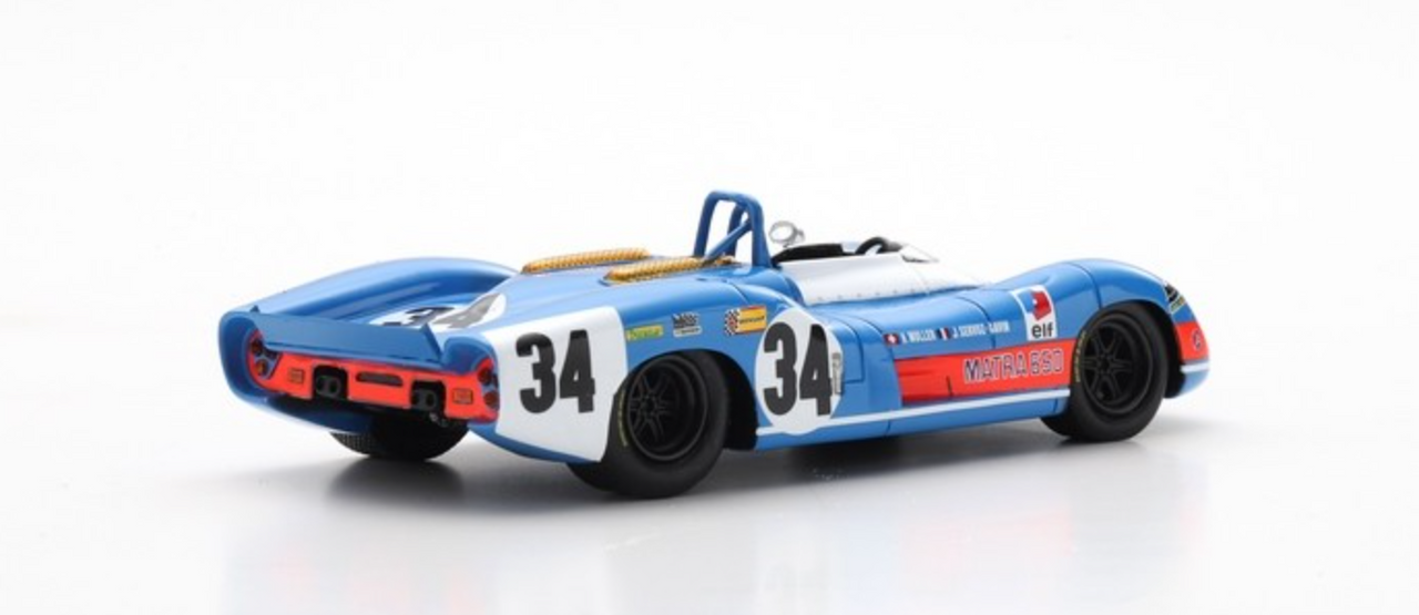 1/43 Matra-Simca MS 630/650 No.34 24H Le Mans 1969 J. Servoz-Gavin - H. Müller