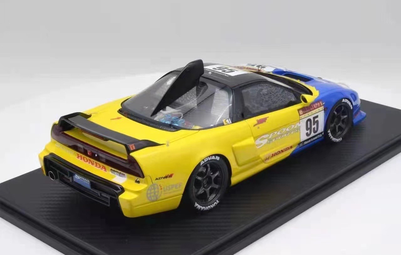 ONEMODEL 1/18 ホンダ NSX-R GT シルバーストーン メタリック 完成品