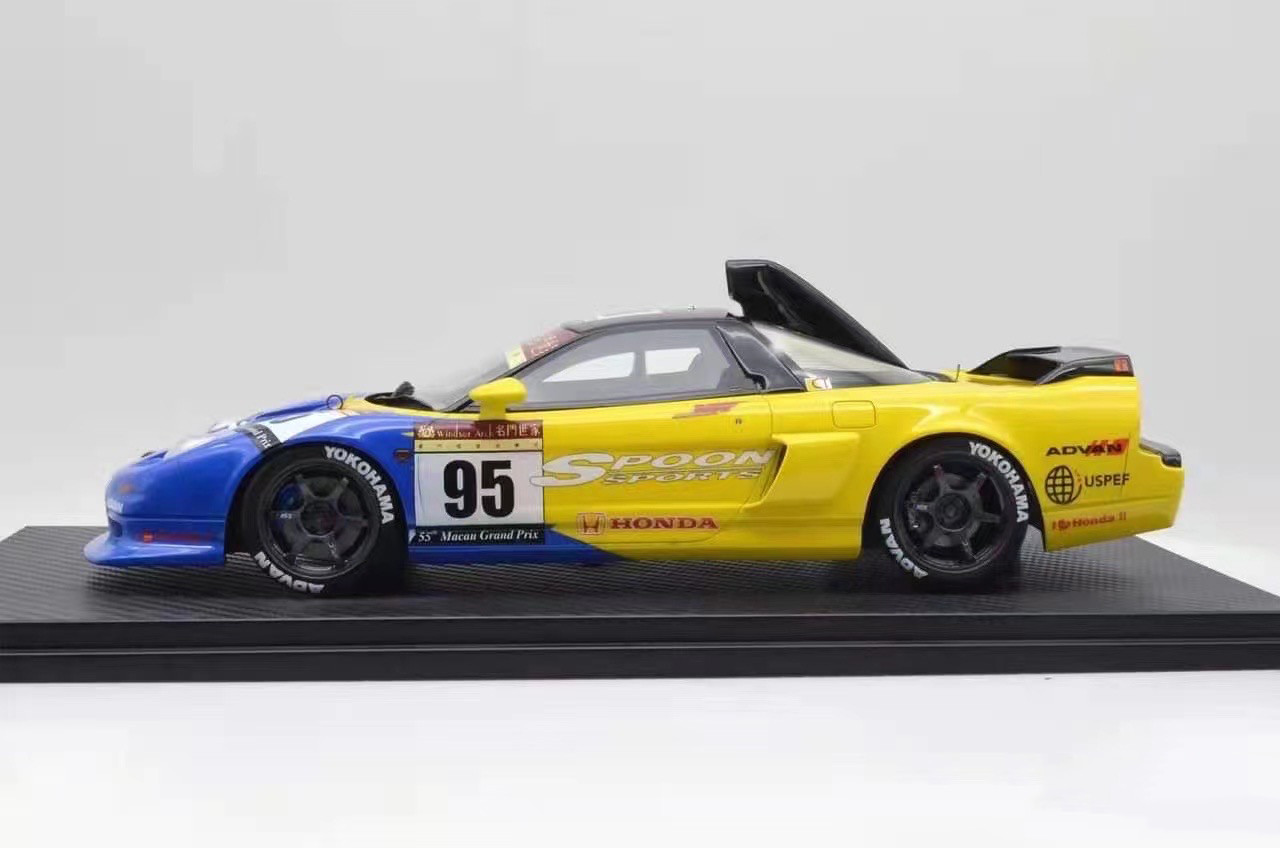 ONEMODEL 1/18 ホンダ NSX-R GT シルバーストーン メタリック 完成品