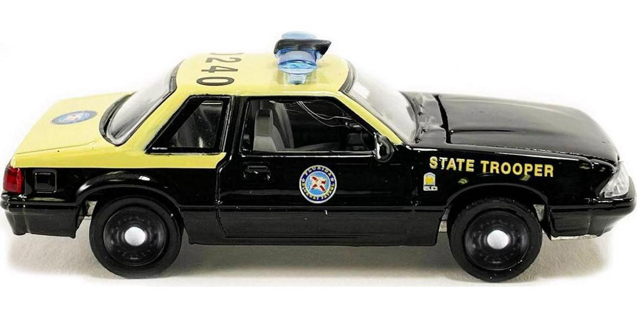 1/64 ACME 1991 Ford Mustang SSP Florida Highway Patrol Diecast Car Model