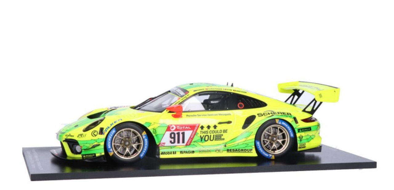 1/18 Porsche 911 GT3 R No.911 Manthey-Racing 24H Nürburgring 2019 E. Bamber - M. Christen...