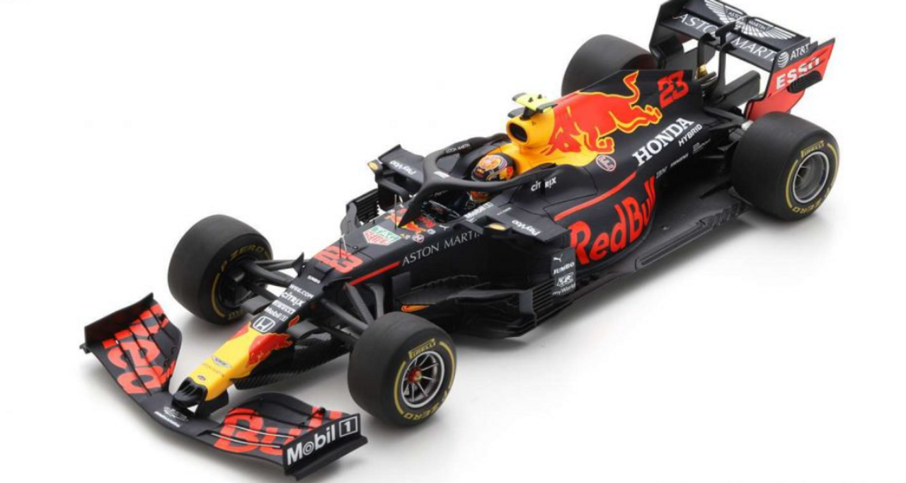 1/18 Spark Aston Martin Red Bull Racing RB16 No.23 Red Bull Racing 4th Styrian GP 2020 Alexander Albon Car Model