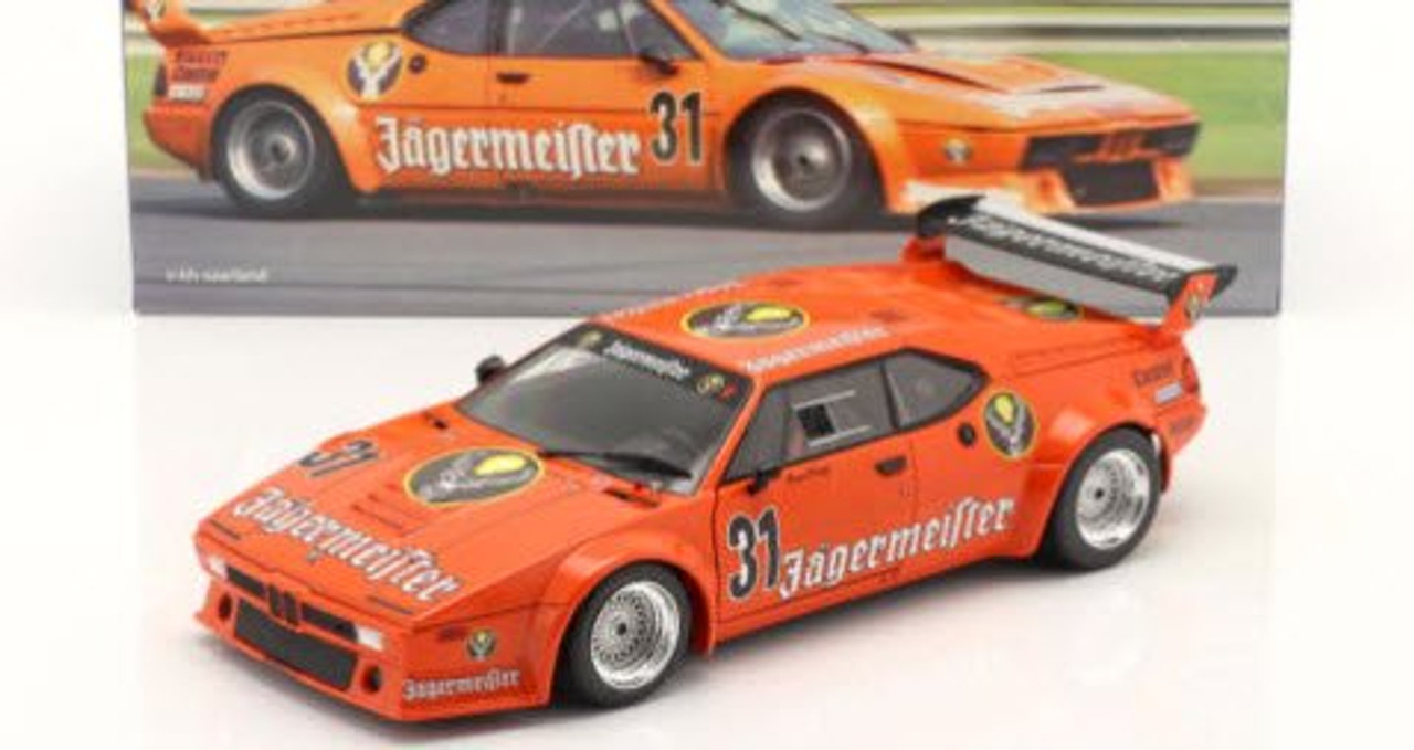 1/18 Werk83 BMW M1 Procar Jägermeister #31 DRT Nürburgring 1982 Kurt König  Diecast Car Model