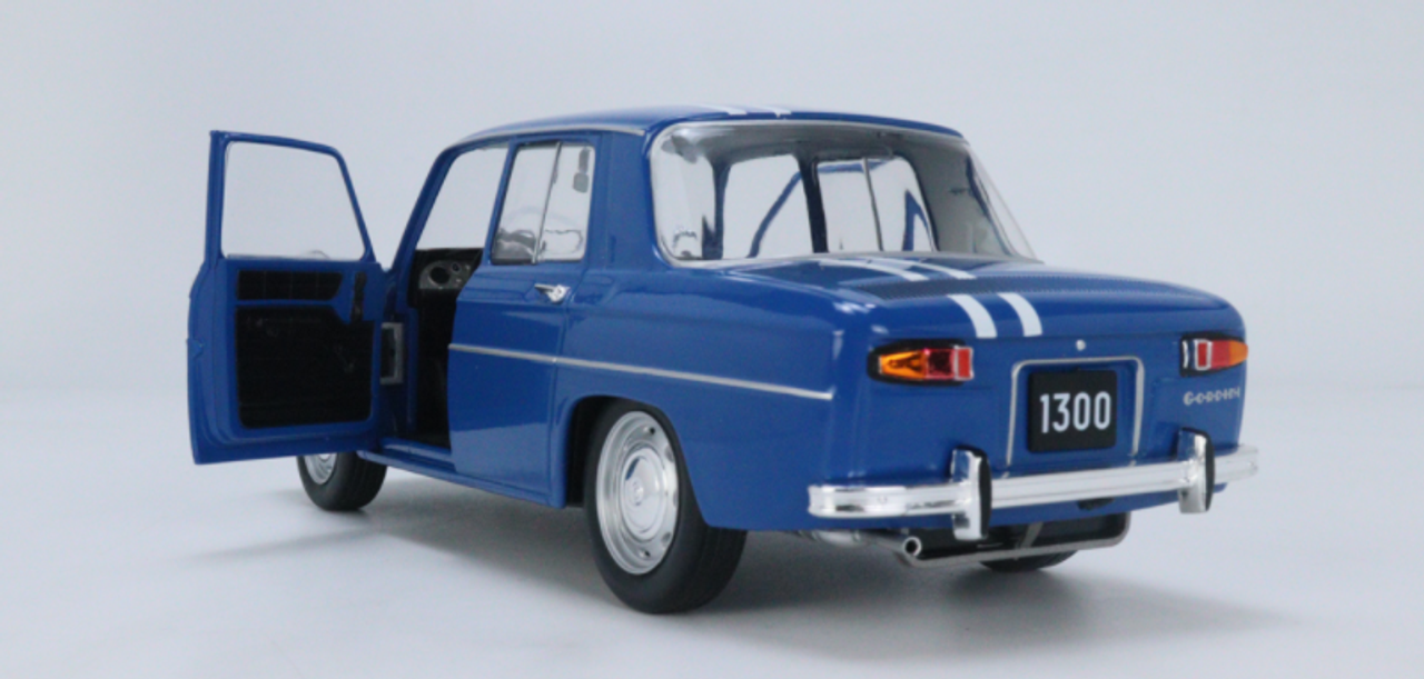  1/18 Solido 1967 Renault 8 Gordini 1300 (Blue) Diecast Car Model