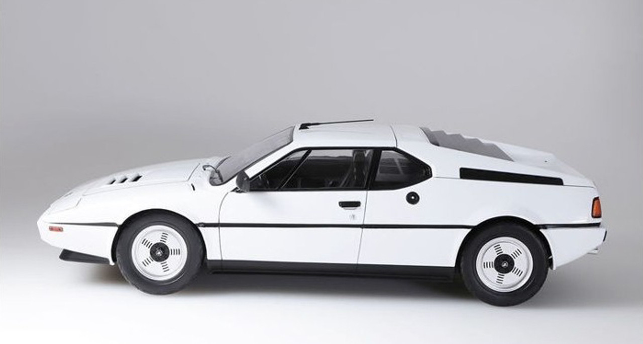 1/12 KK-Scale BMW M1 E26 (White) Diecast Car Model