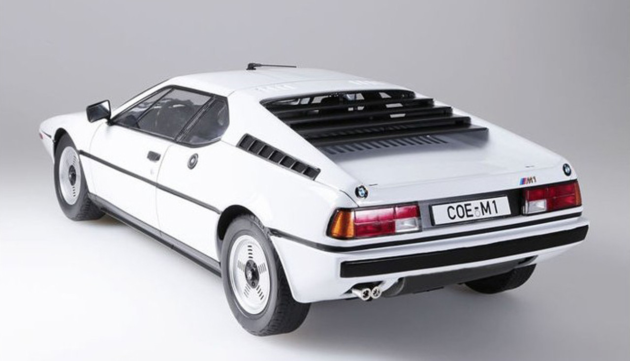 1/12 KK-Scale BMW M1 E26 (White) Diecast Car Model