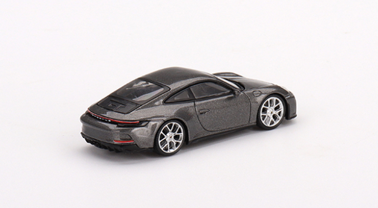 1/64 Mini GT Porsche 911 (992) GT3 Touring Agate Grey Metallic Diecast Car Model