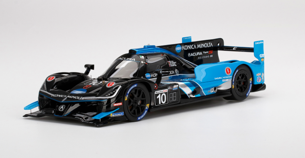 1/18 Top Speed Acura ARX-05 DPi #10 No. 10 Konica Minolta Acura ARX-05 2022  IMSA Daytona 24 Hrs Pole Sitter Resin Car Model