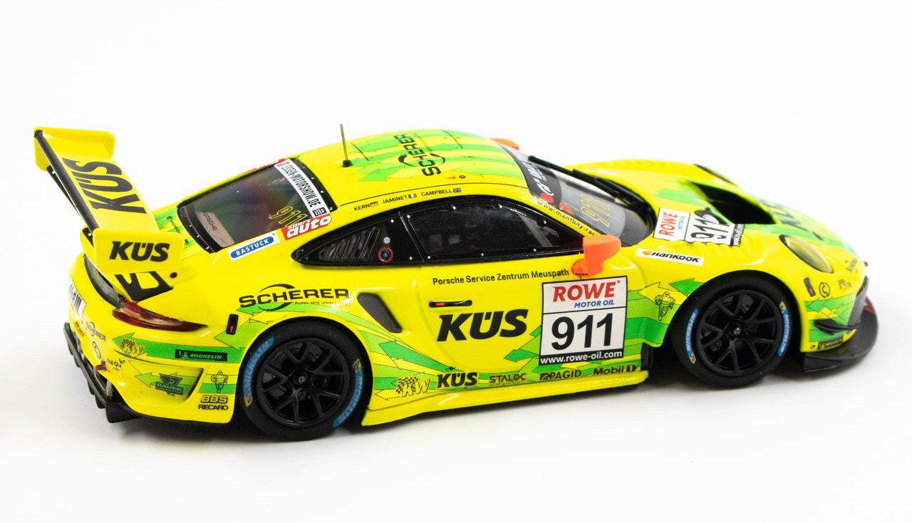 1/43 Minichamps Porsche 911 GT3 R #911 VLN Nürburgring 2020 Manthey Grello Car Model