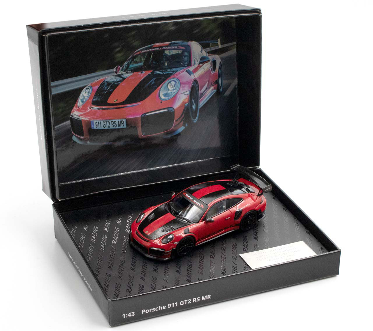 1/43 Minichamps Porsche 911 (991 II) GT2 RS MR Manthey Racing Record Lap Car Model