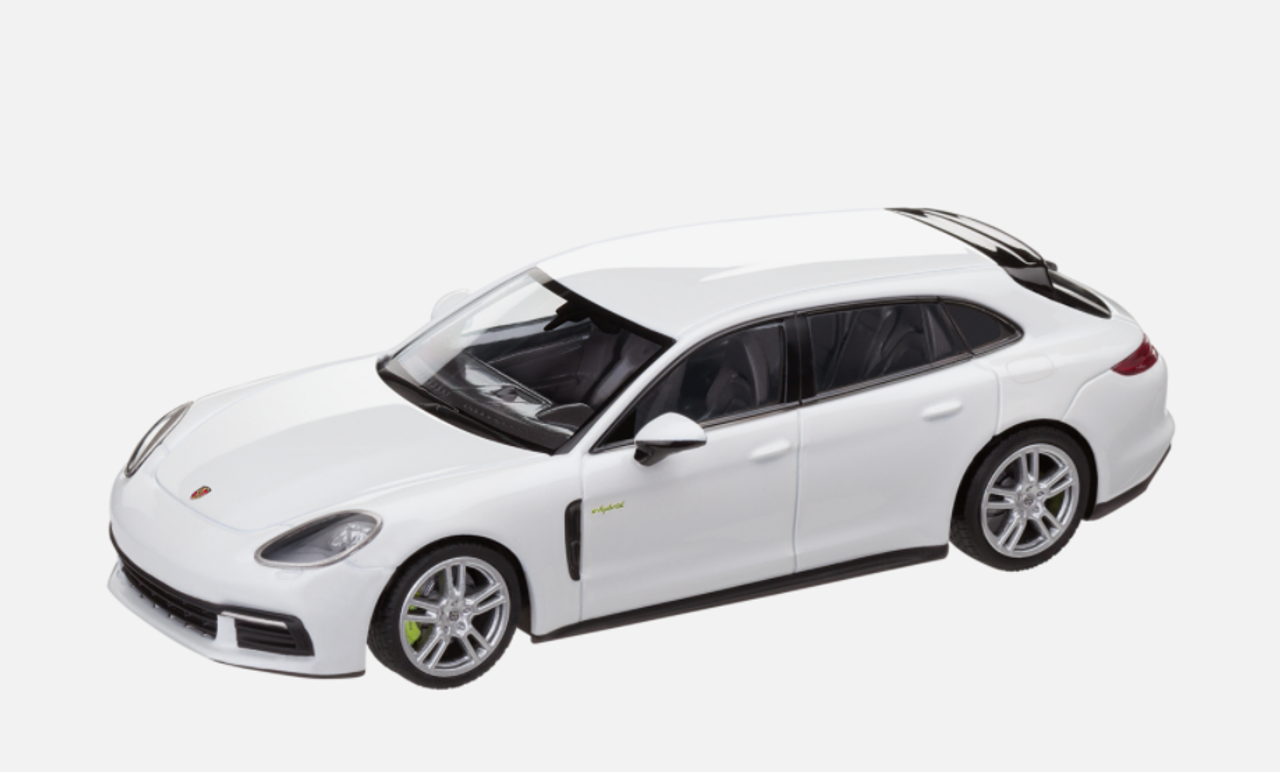 1/43 Dealer Edition Porsche Panamera 4 E-Hybrid (White) Car Model