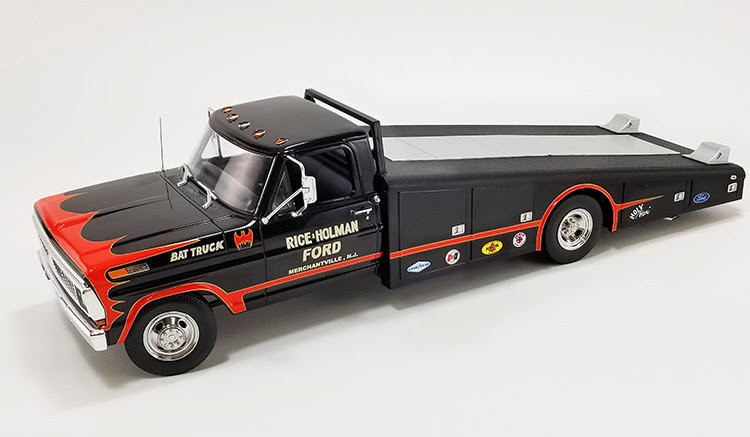 acme/'70 Fordフォード F-350 RAMP TRUCK 1/18 1/18 ACME 1970 Ford F-350 Ramp Truck Rice Holman Bat Truck Diecast