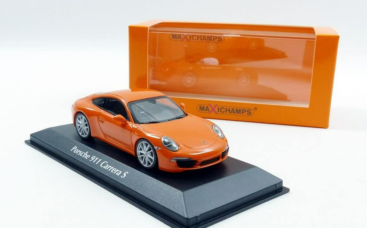 1/43 Minichamps 2012 Porsche 911 (991) Carrera S (Orange) Car Model