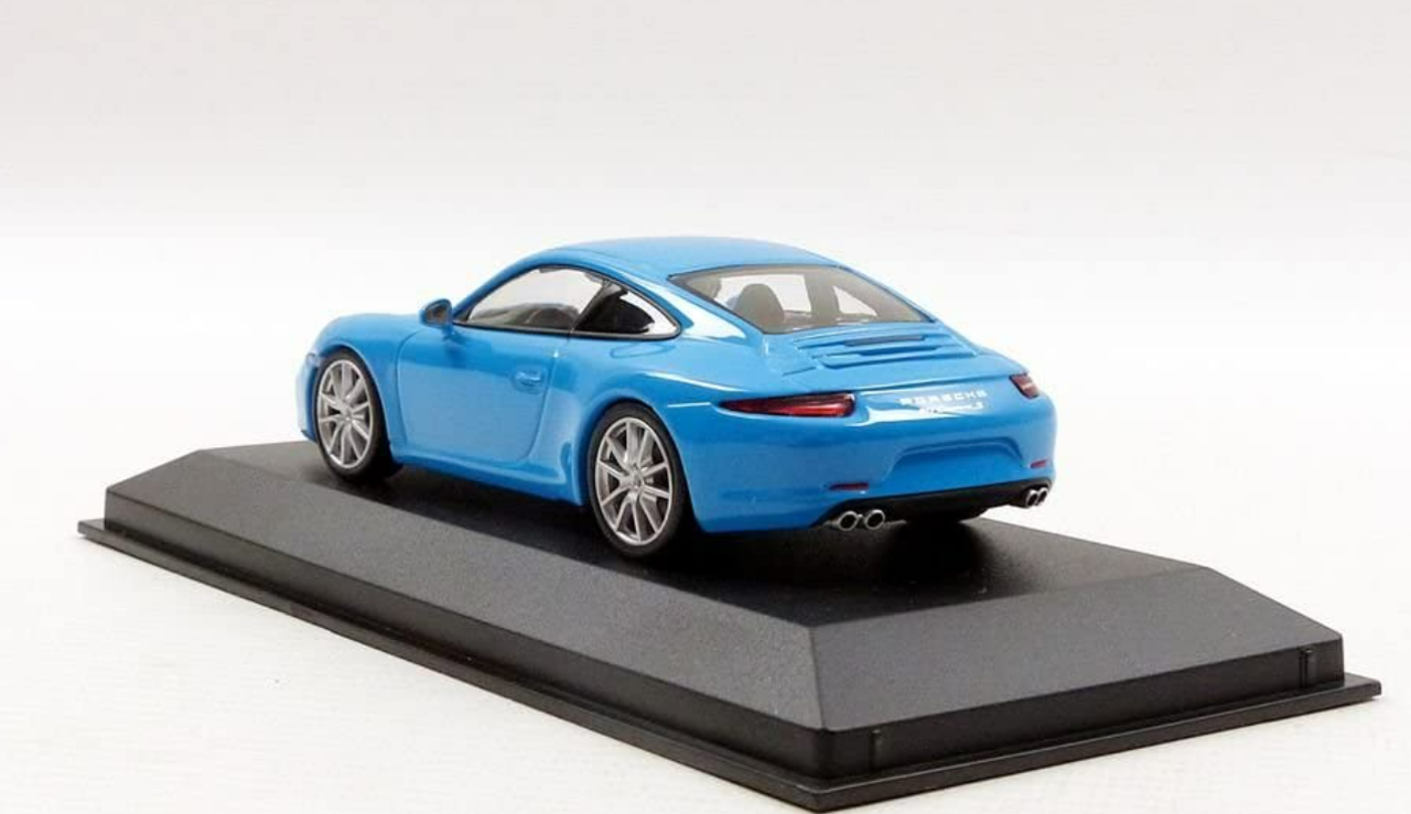 1/43 Minichamps 2012 Porsche 911 (991) Carrera S (Blue) Car Model