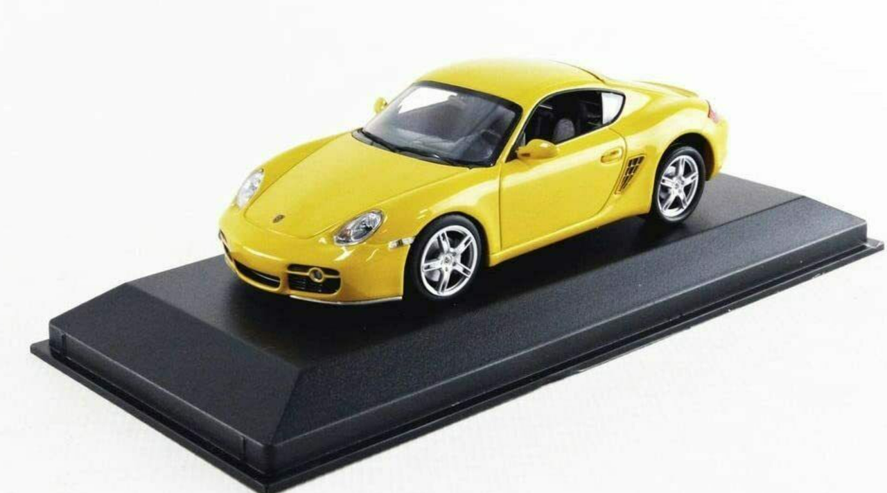 1/43 Minichamps 2005 Porsche Cayman S (987c) (Yellow) Car Model