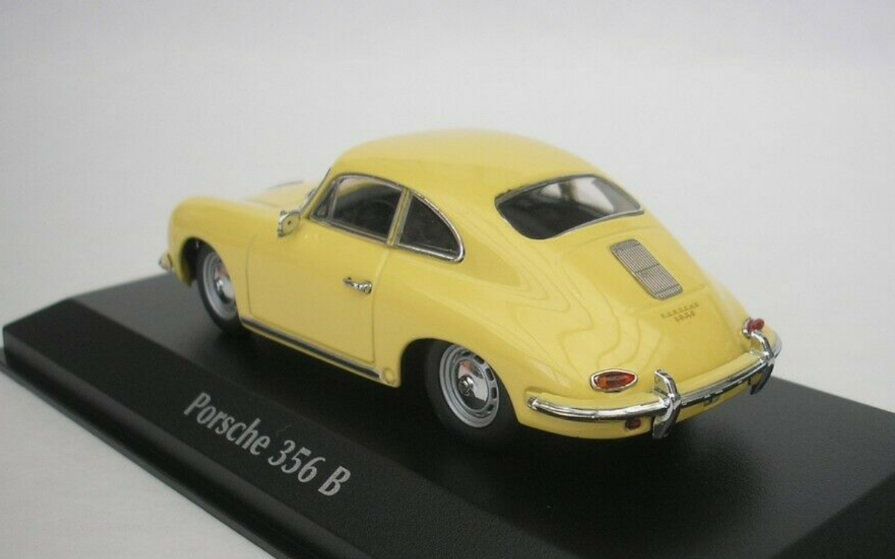 1/43 Minichamps 1961 Porsche 356 B Coupe (Yellow) Car Model