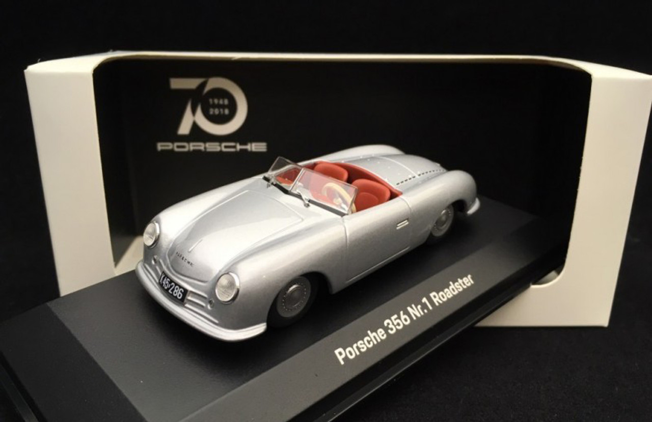 ポルシェ別注 1/43 ポルシェ Nr 1 Typ 356 ロードスター シルバー PORSCHE-