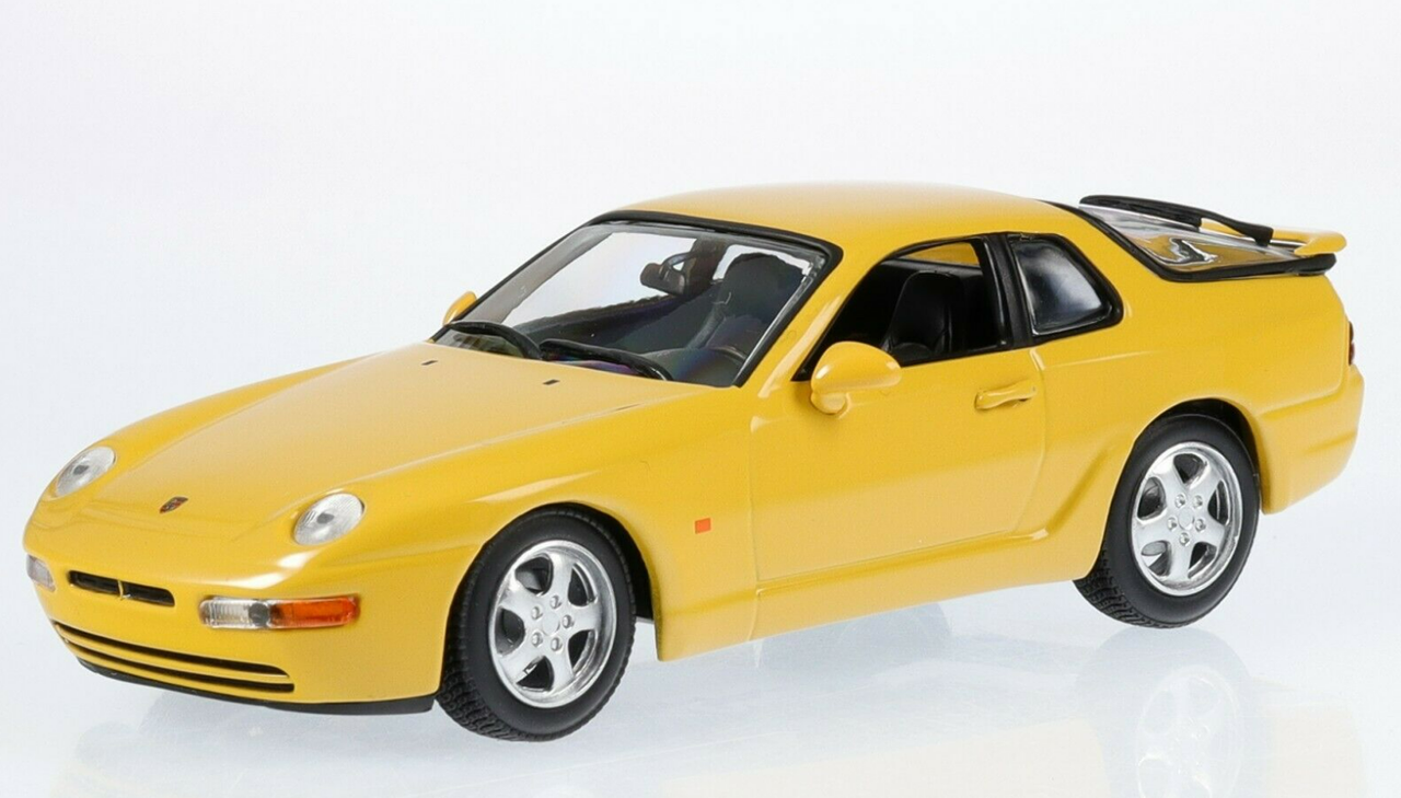 1/43 Minichamps 1993 Porsche 968 CS (Yellow) Car Model