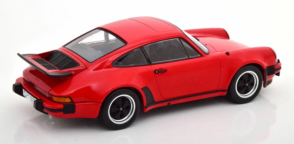 1/18 KK-Scale 1976 Porsche 911 (930) Turbo 3.0 (Red) Diecast Car Model