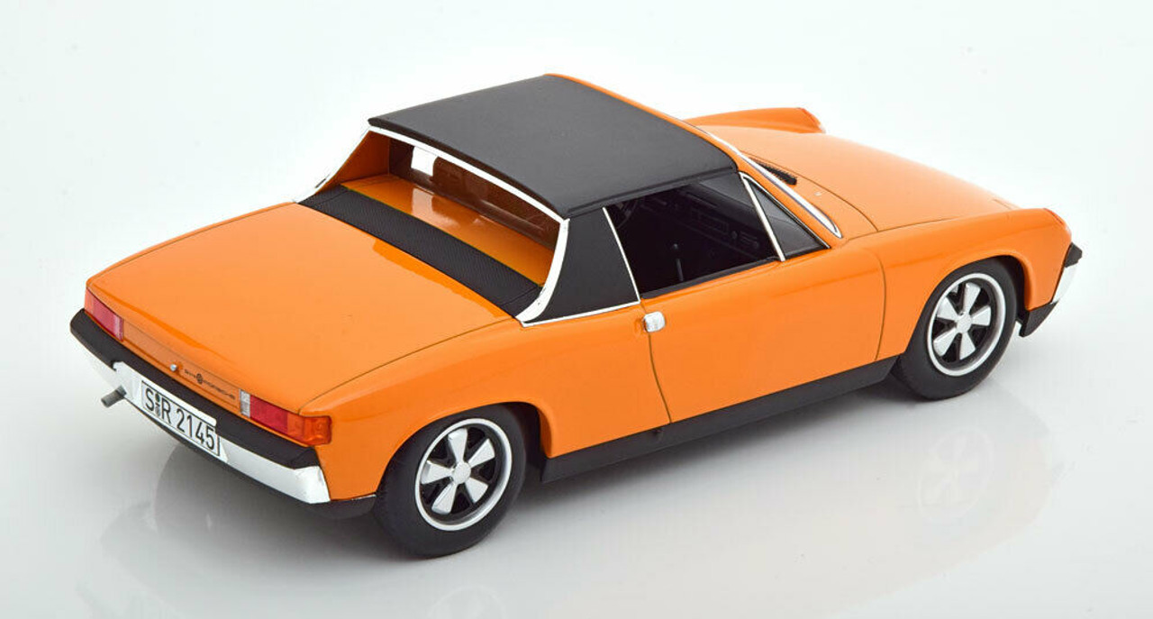 1/18 Norev 1973 Porsche 914/6 (Orange) Diecast Car Model